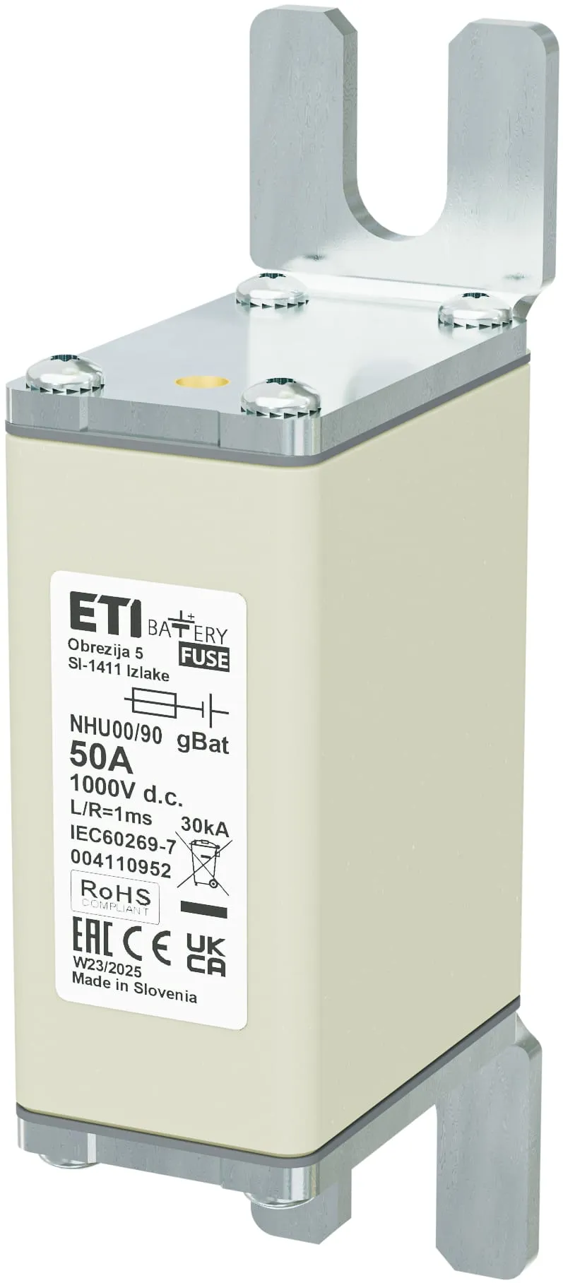 NHU00/90 gBat 50A/1000V DC 004110952