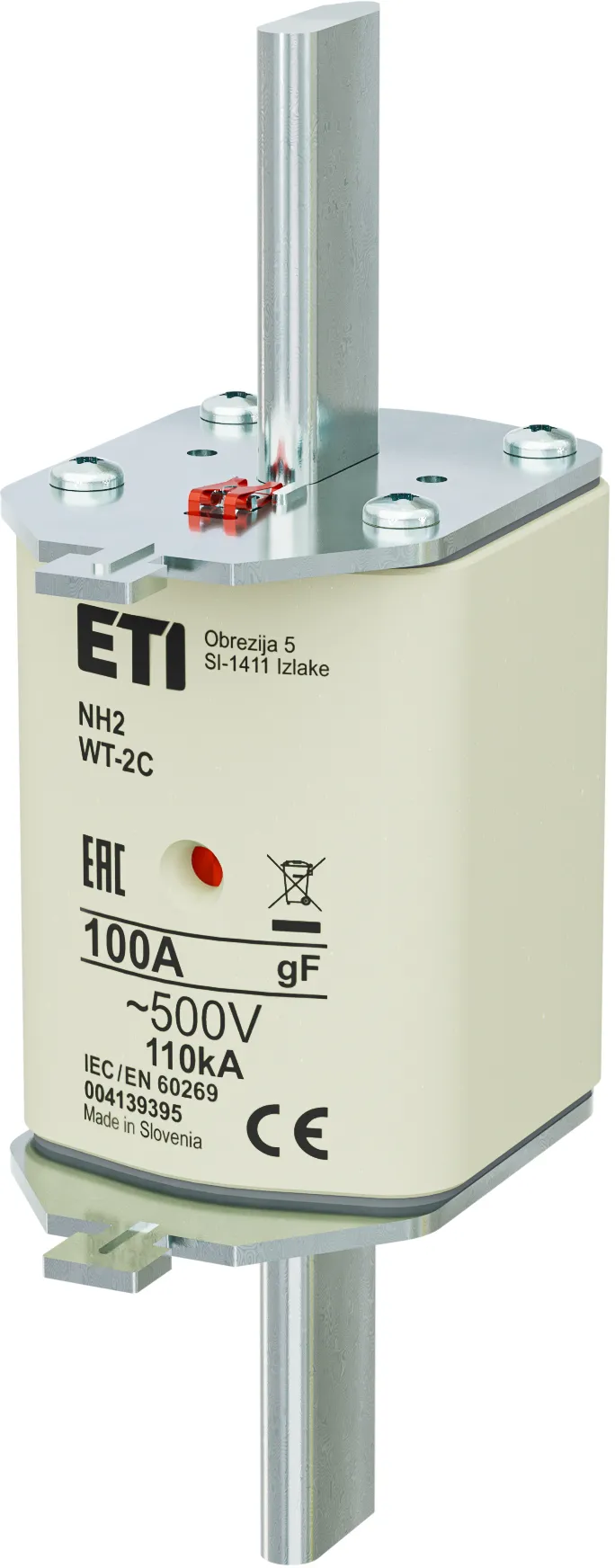  NH2/WT-2C gF 100A/500V 004139395