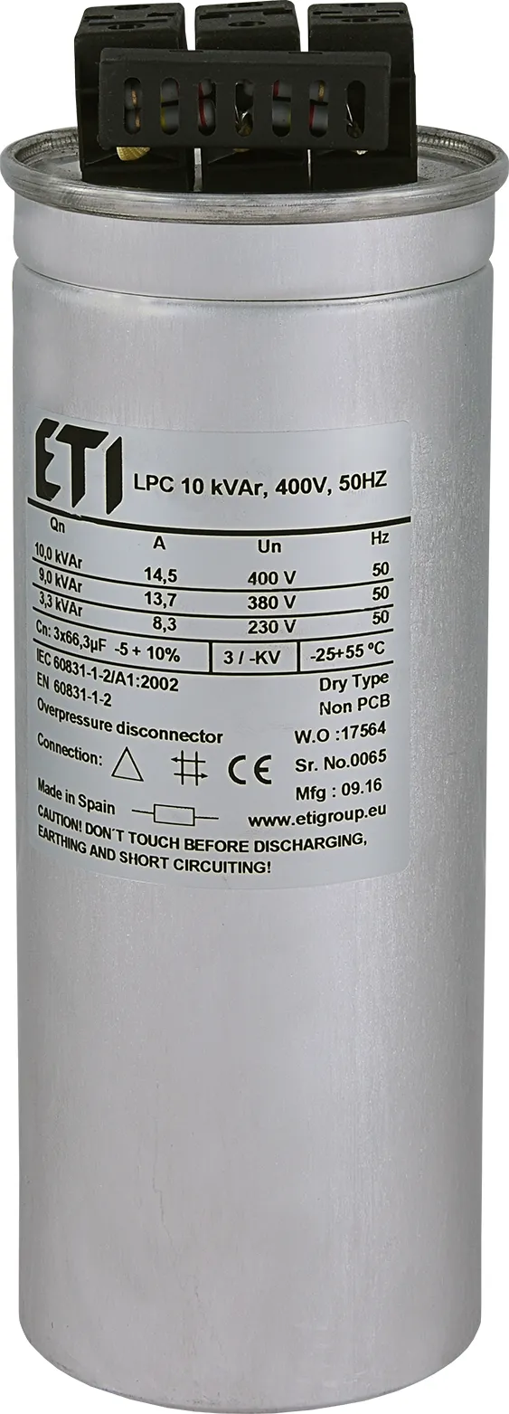  LPC 10 kVAr, 400V, 50Hz 004656750