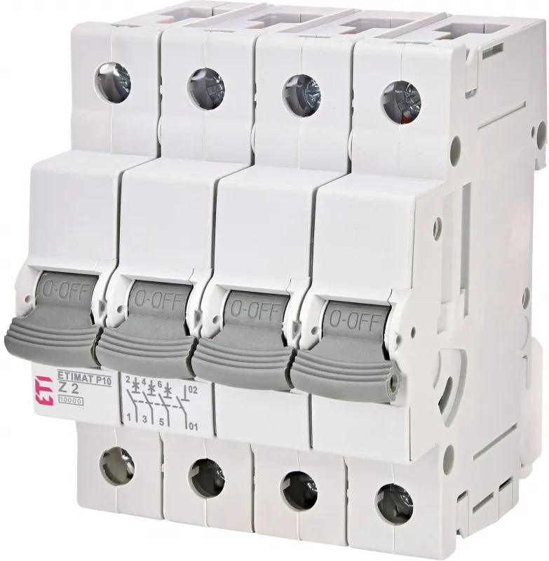  ETIMAT P10 4p C6  15kA 001901927