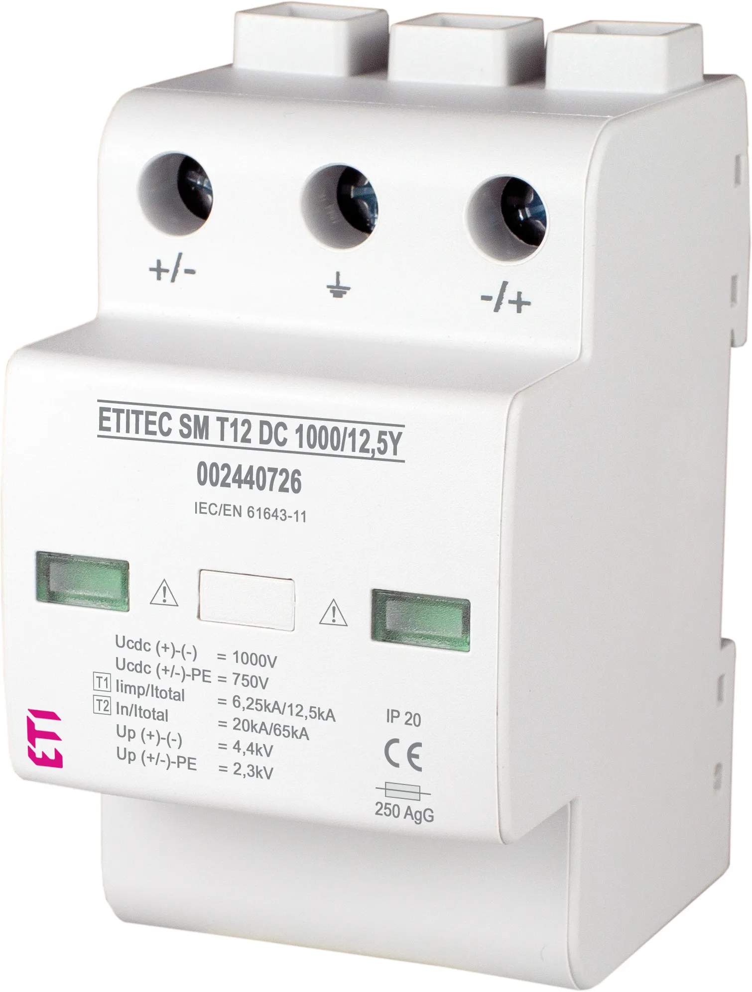  ETITEC SM T12 DC 1000/12,5 Y 002440726