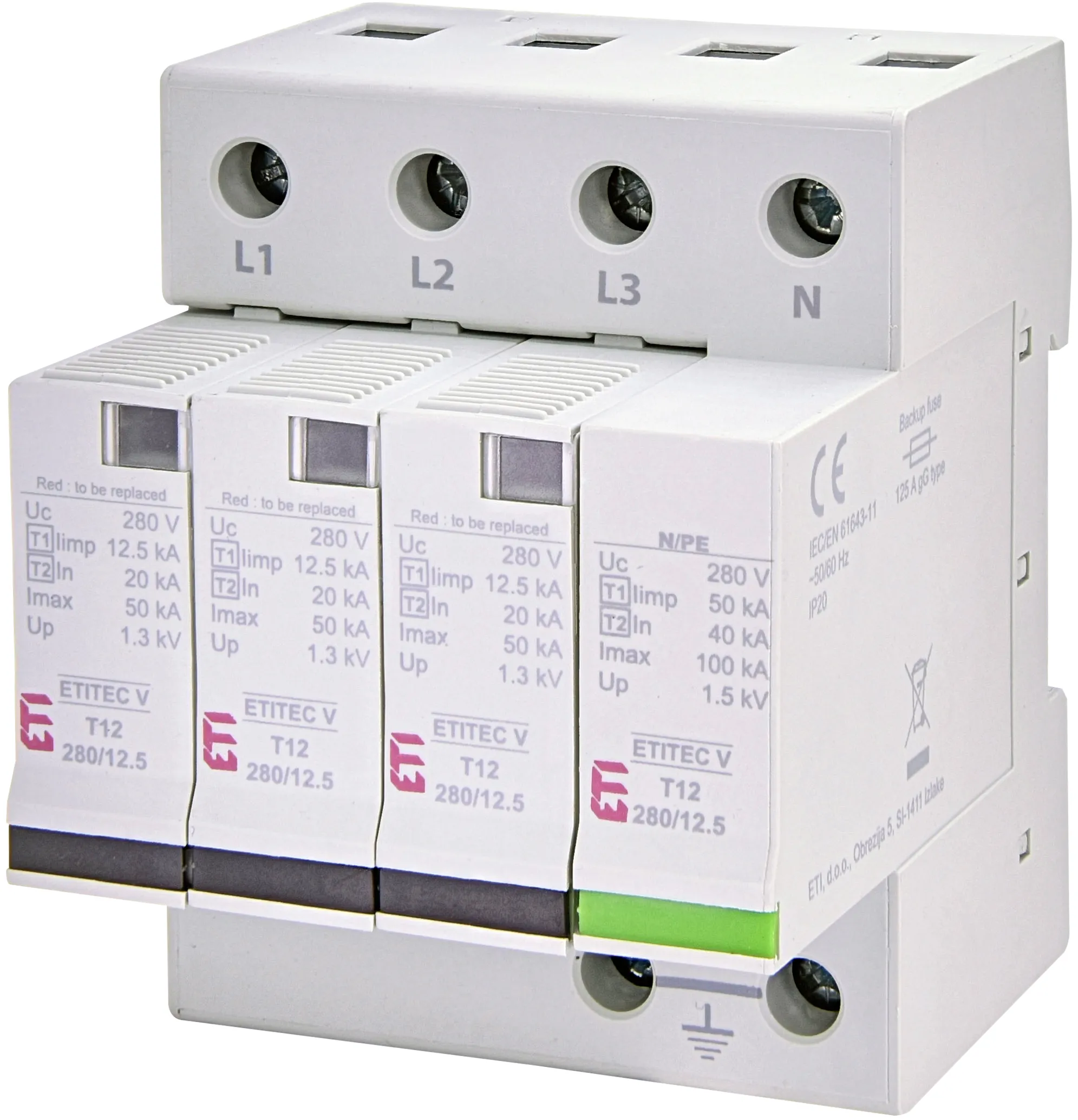  ETITEC V T12 280/12,5 3+1 RC 002442918