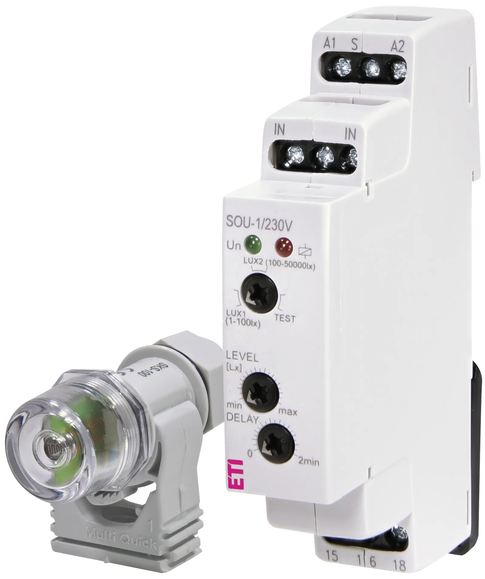 Nočna sklopka SOU-1/230V+senzor 002470011