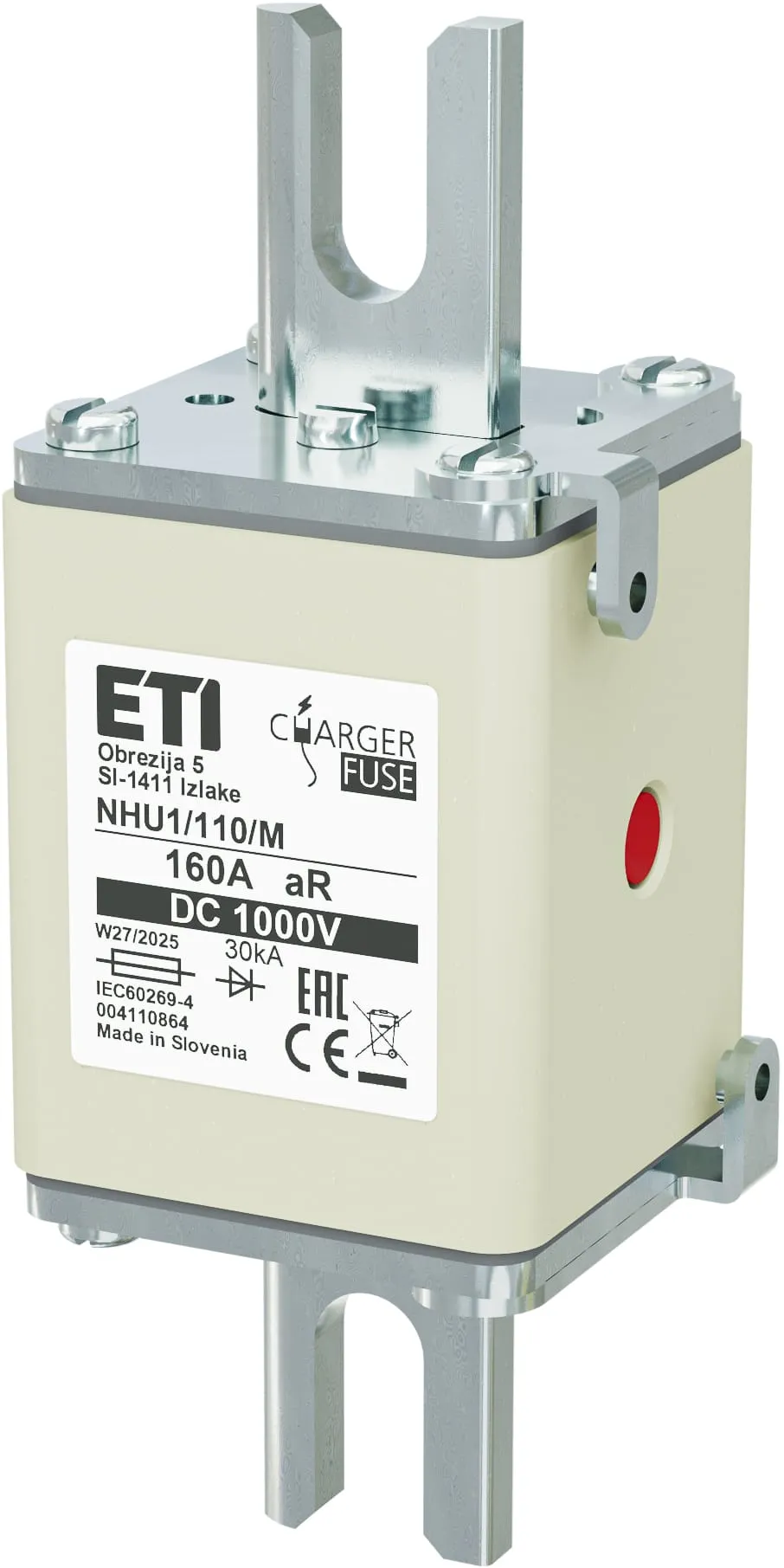  NHU1/110/M aR 160A/1000V DC 004110864