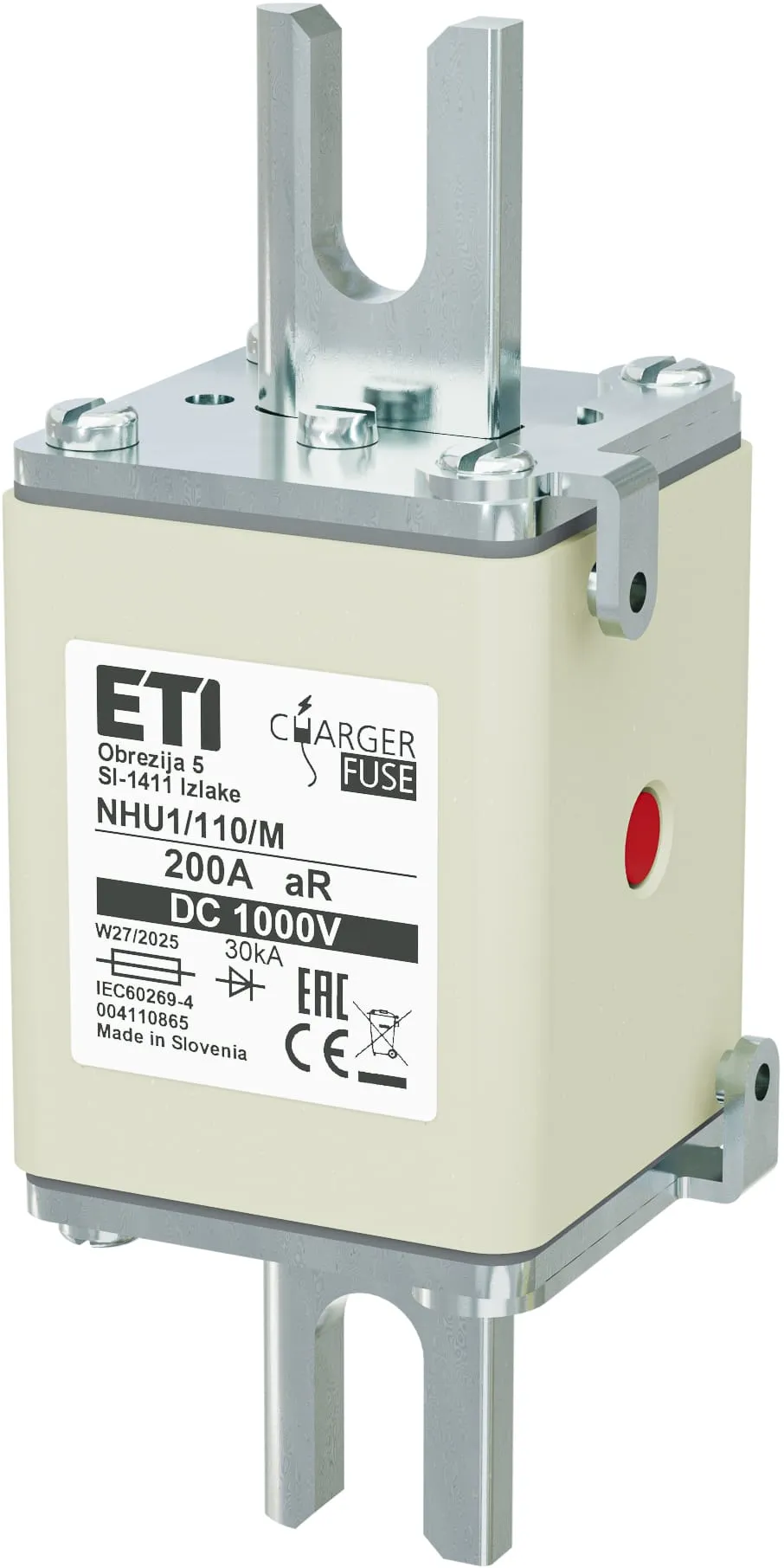  NHU1/110/M aR 200A/1000V DC 004110865