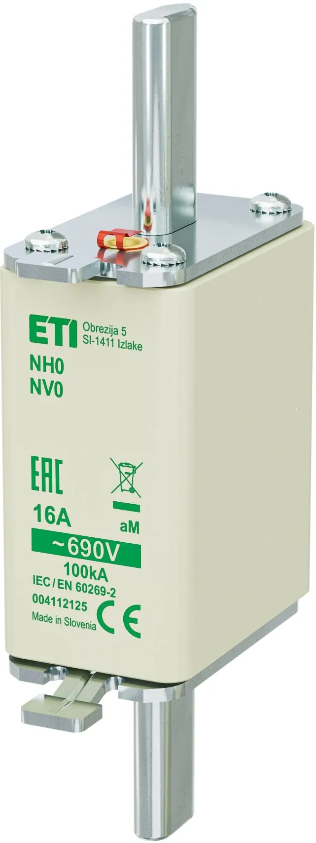  NH0 aM 16A/690V 004112125