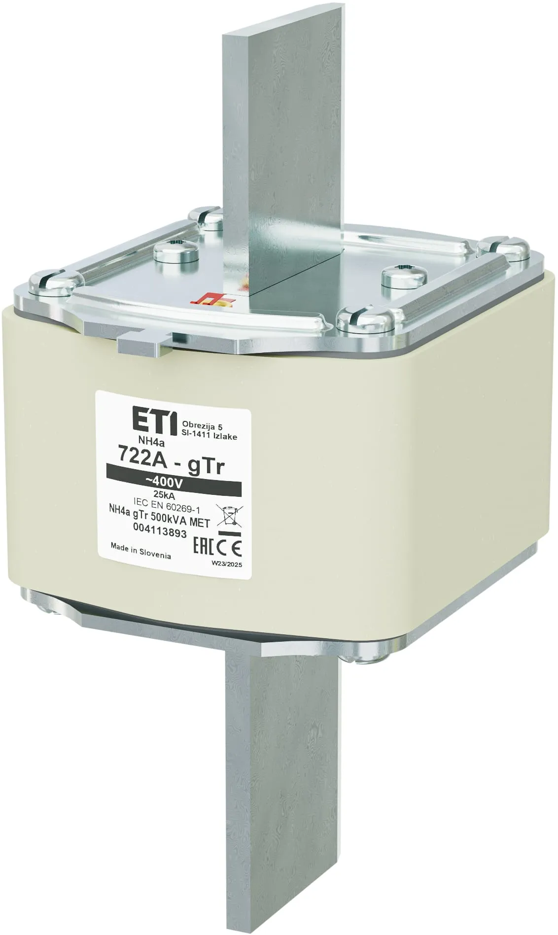  NH4a gTr 722A/400V/500kVA MET 004113893