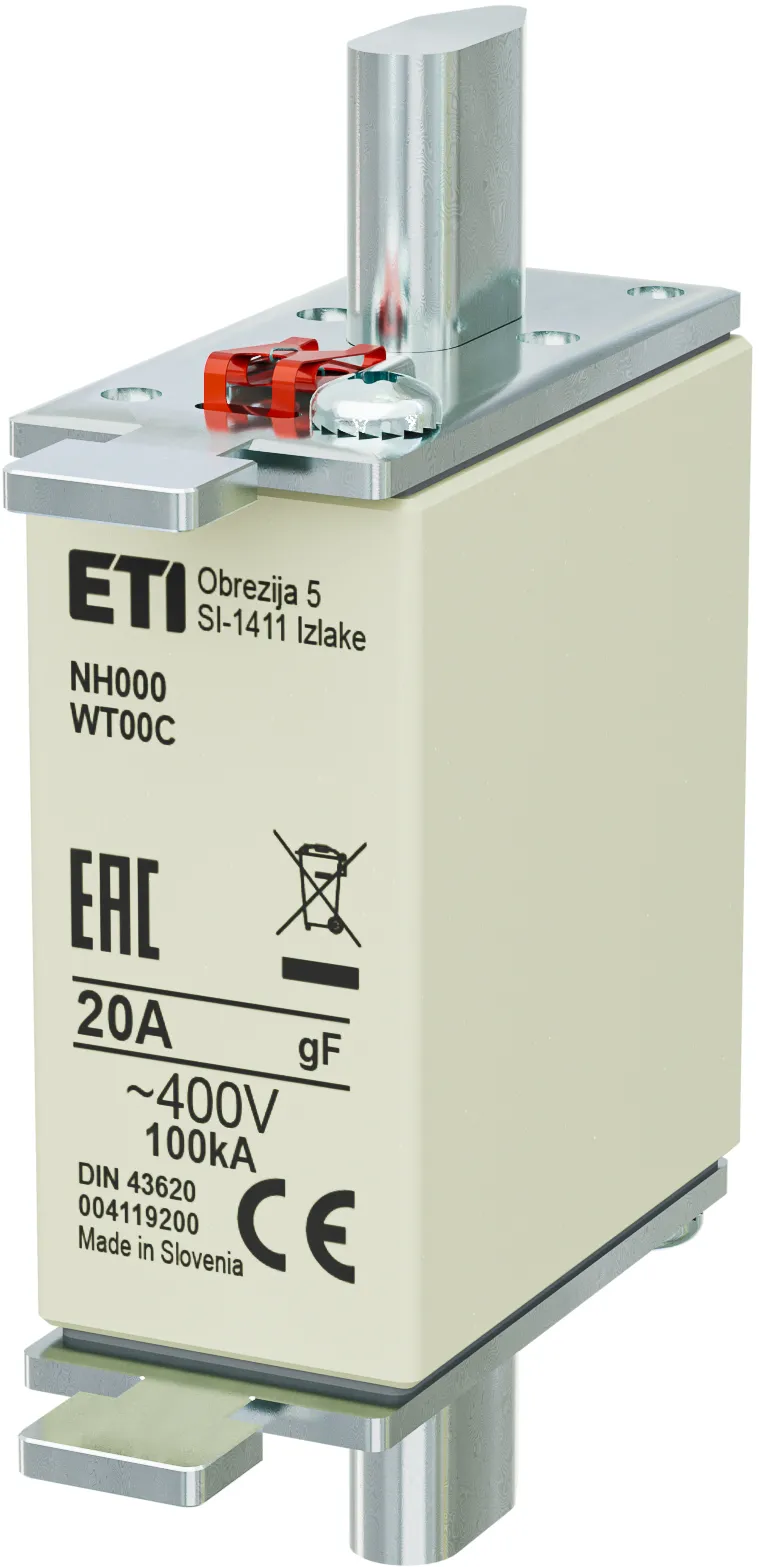  NH000 gF 20A/400V 004119200