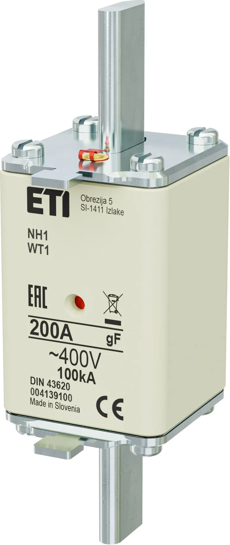  NH1 gF 200A/400V 004139100