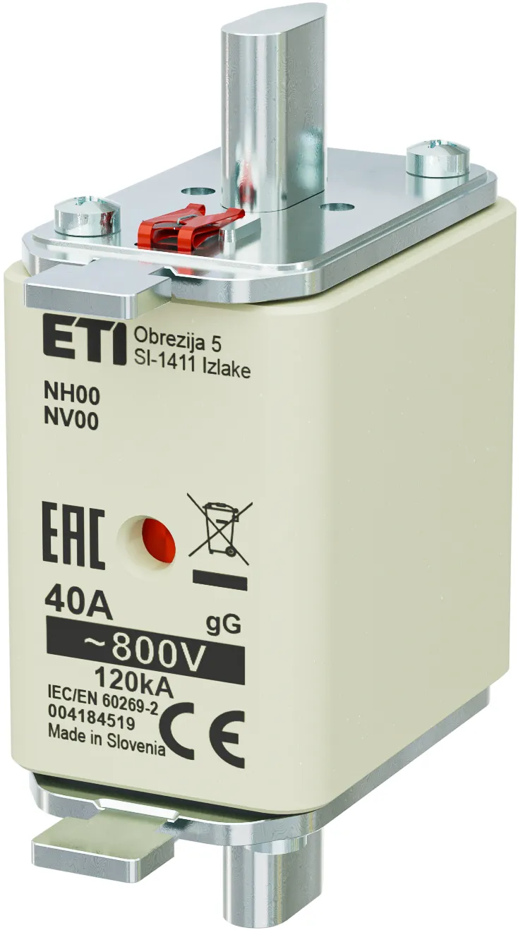  NH00 gG 40A/800V 004184519