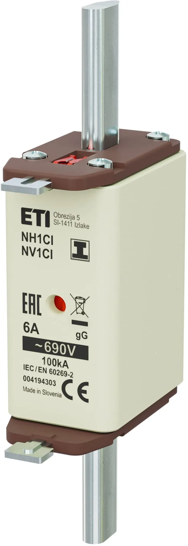  NH1C/I gG 6A/690V 004194303