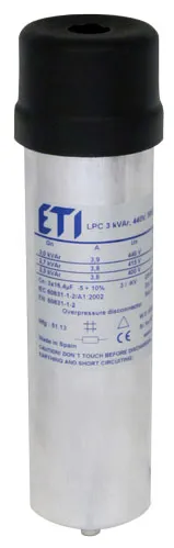  LPC 2.5 kVAr, 480V, 50Hz 004656730