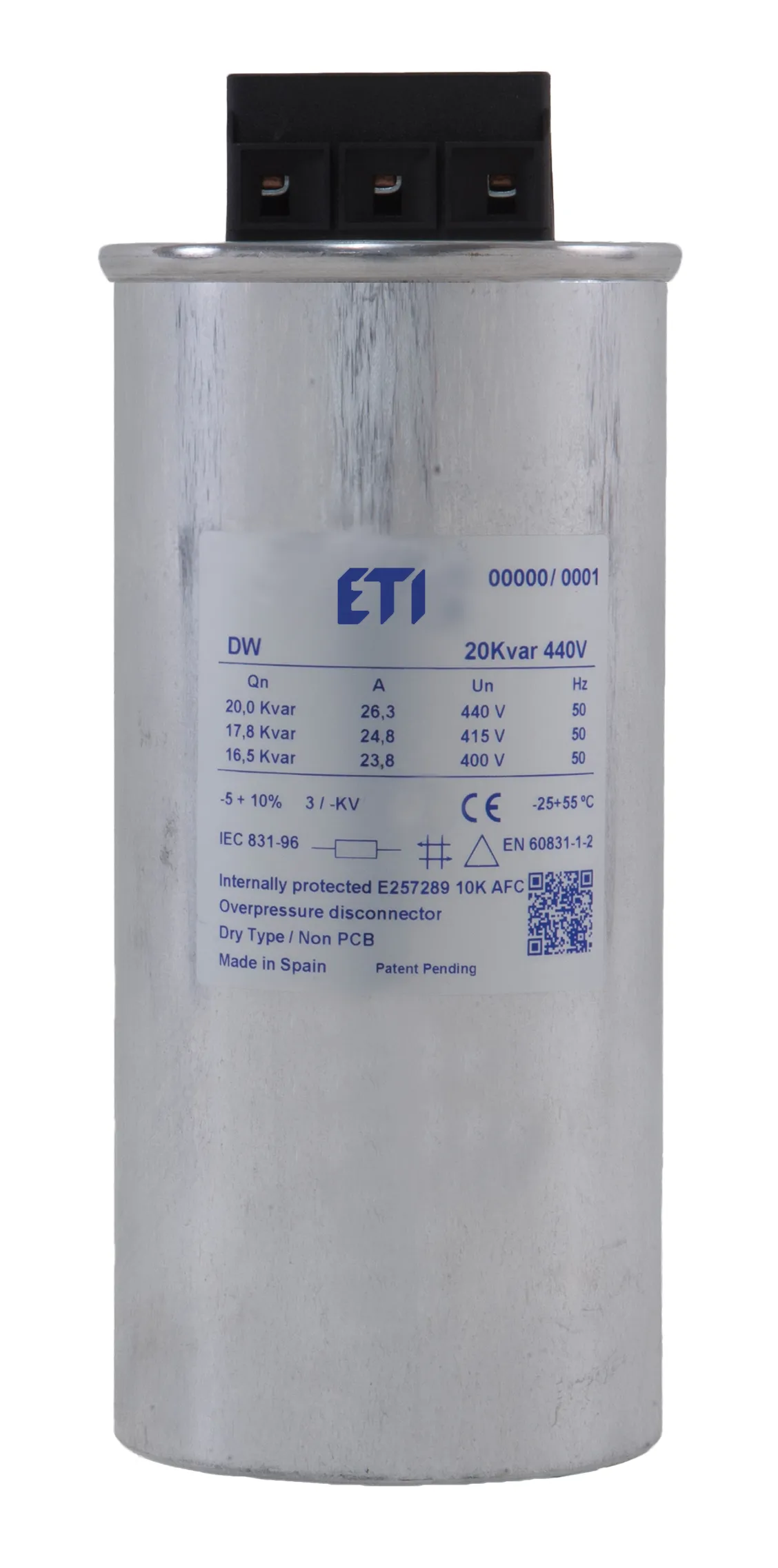  LPC-DW 7.5 kVAr, 400V, 50HZ 004656850