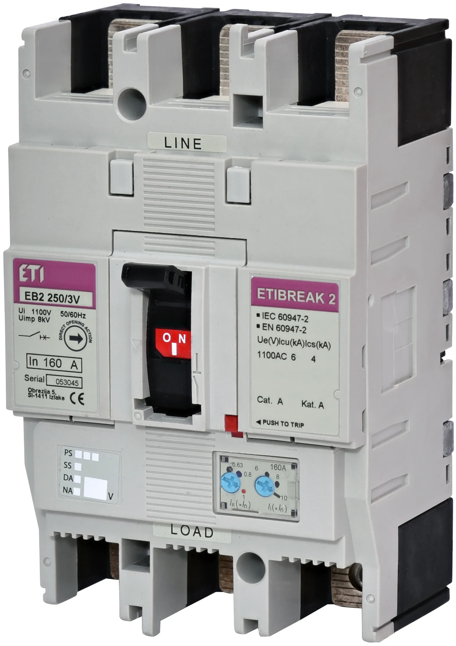  EB2 800/3VE 800A 3p 1100V 004671381