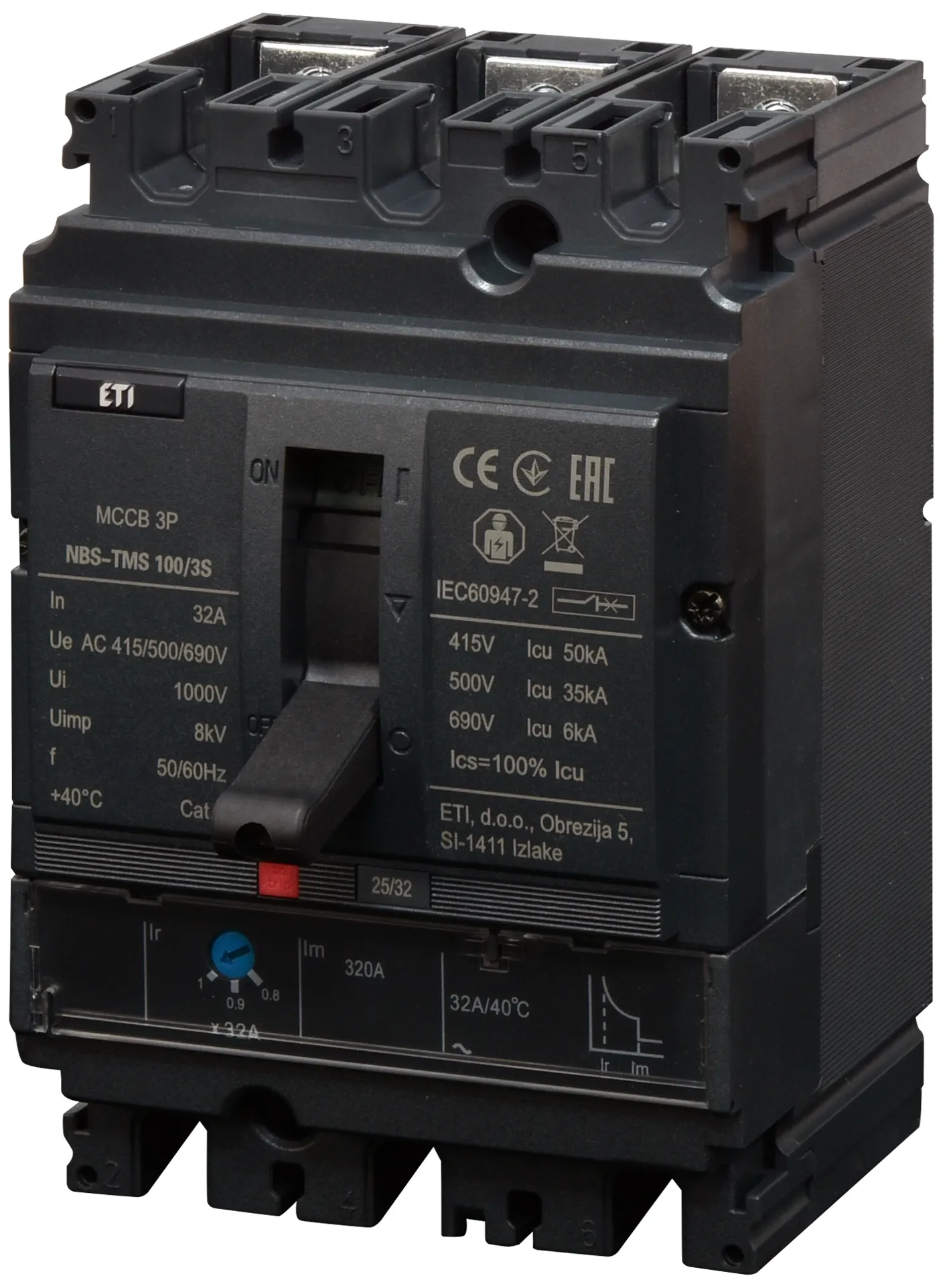  NBS-TMS 100/3S  32A 3P 004673022