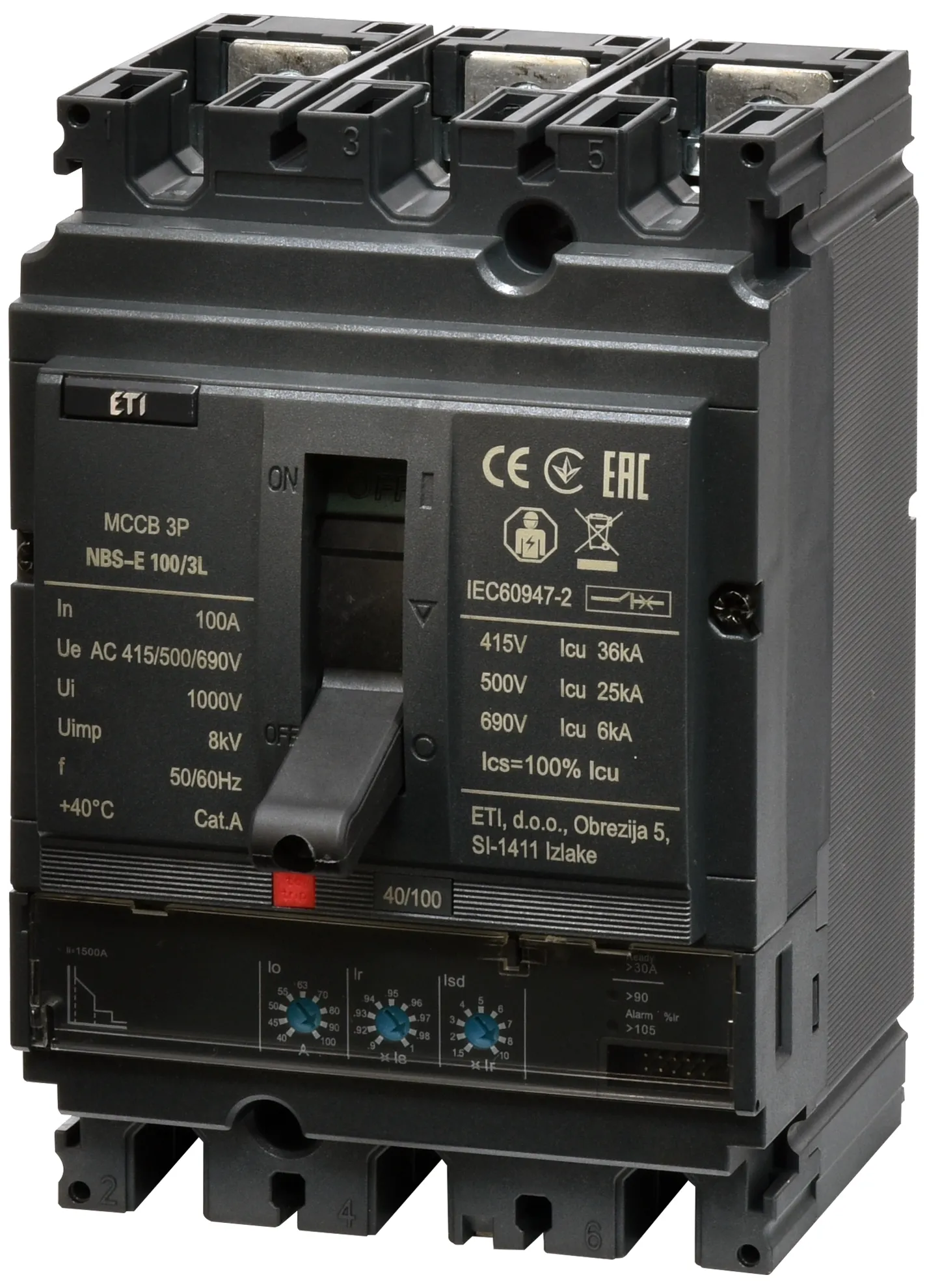  NBS-E 100/3L 100A 3P 004673041