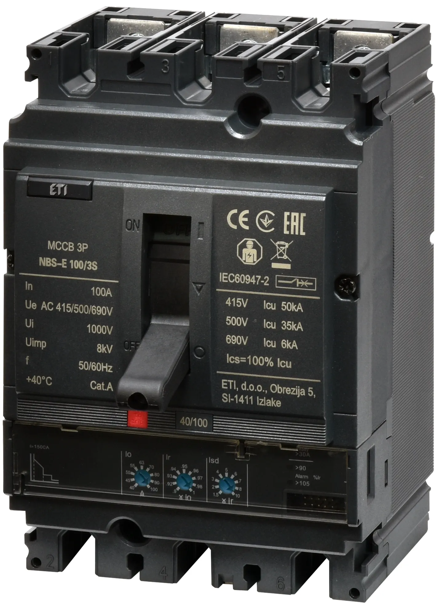  NBS-E 100/3S 100A 3P 004673043