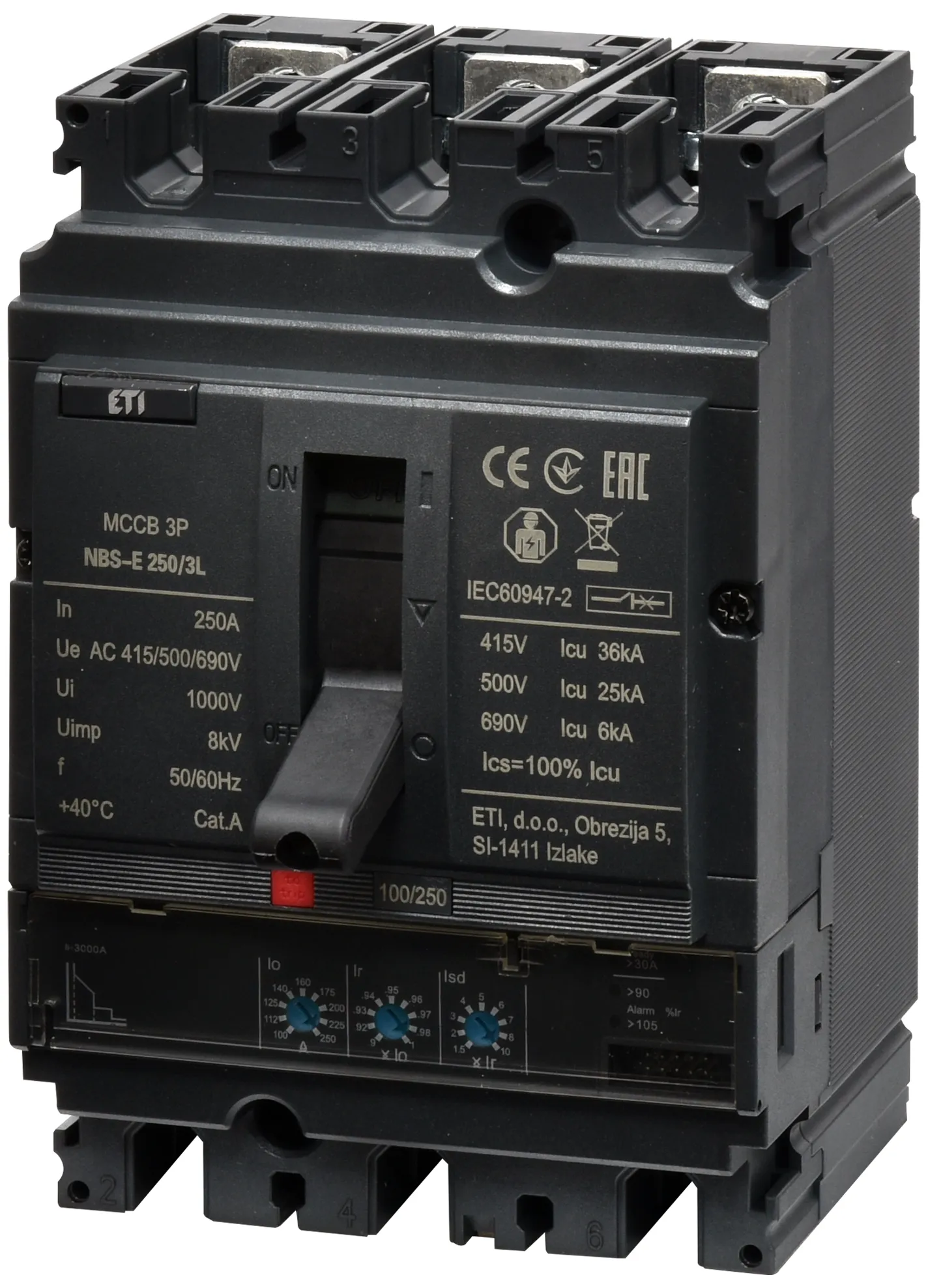  NBS-E 250/3L 250A 3P 004673079