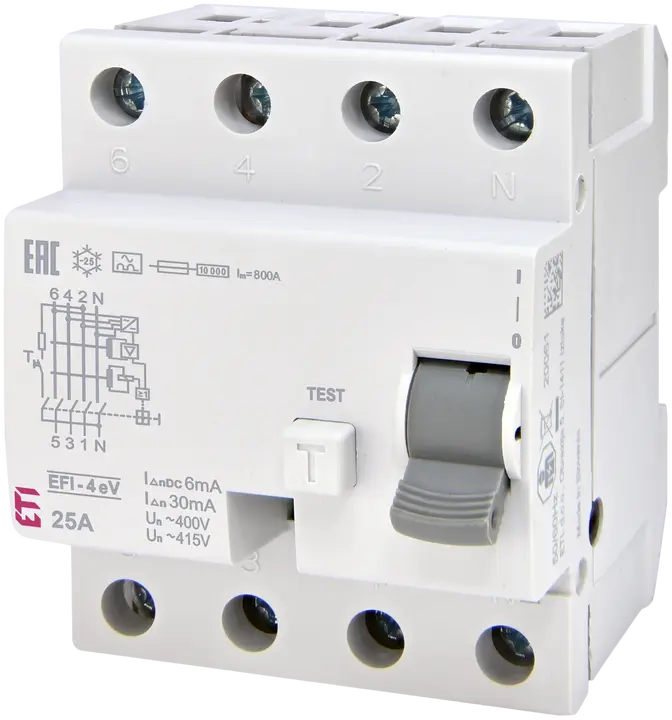 Slika *EFI-4 A eV 25/0.03