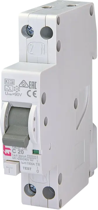 Slika *KZS-1M 1p+N A C20/0.03 6kA