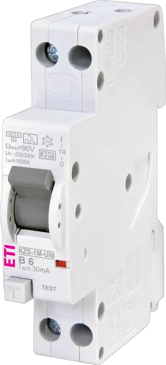 Slika KZS-1M-UNI 1p+N A B6/0.03