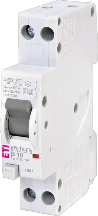Slika KZS-1M-UNI 1p+N A B10/0.03
