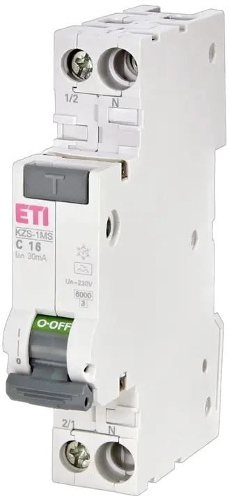 Slika KZS-1MS 1p+N A B10/0.03
