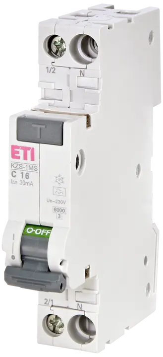 Slika KZS-1MS 1p+N A C16/0.03
