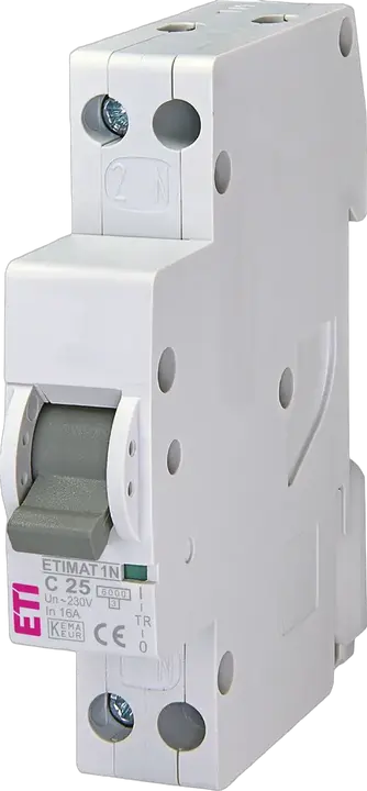 Slika ETIMAT 1N 1p+N C25 6kA