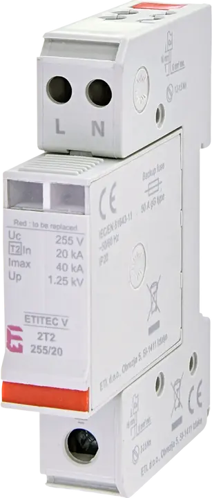Slika *ETITEC V 2T2 255/20 1+1 RC