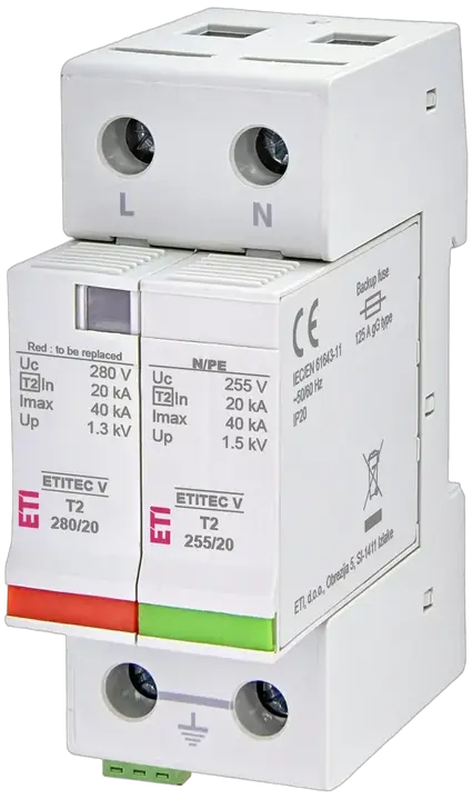 Slika ETITEC V T2 280/20 1+1 RC