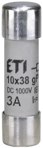 Slika CH10x38 gPV 3A/1000V DC