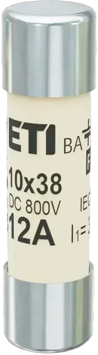 Slika CH10x38 gBat 12A/800V DC