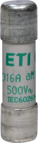 CH10x38 aM 0,16A/500V