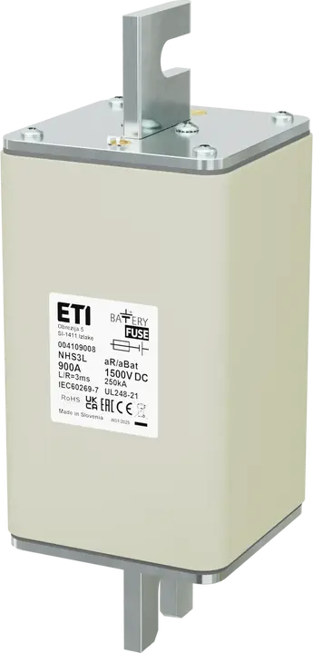 Slika NHS3L aR/aBat 900A/1500V DC AL