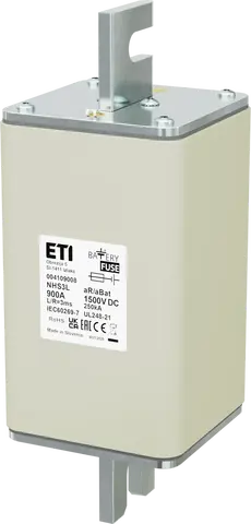Slika NHS3L aR/aBat 900A/1500V DC AL