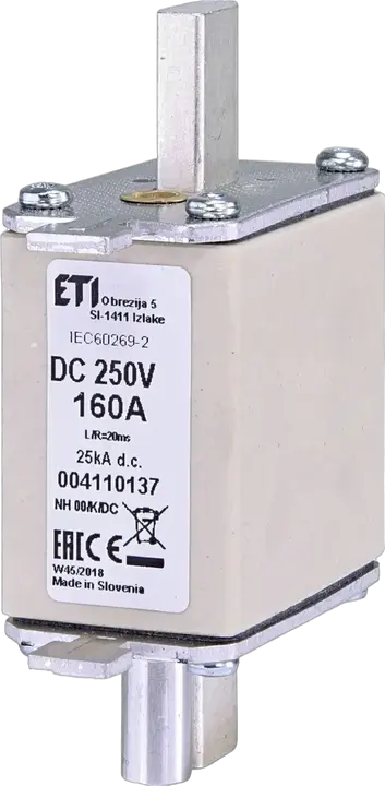Slika NH00/K 100A/250V DC