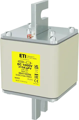 Slika NHS3 gPV 315A/1000V DC