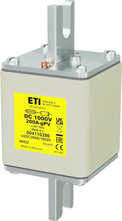 Slika NHU2 gPV 200A/1000V DC
