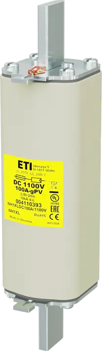 Slika NH1XL gPV 100A/1100V DC UL