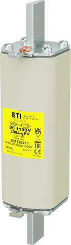 NH1XL gPV 200A/1100V DC