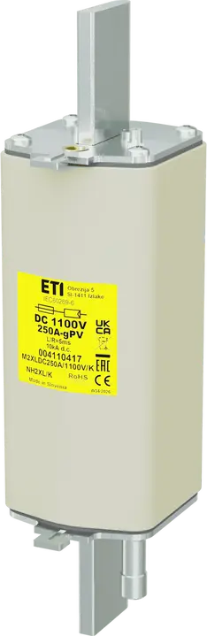 Slika NH2XL/K gPV 250A/1100V DC