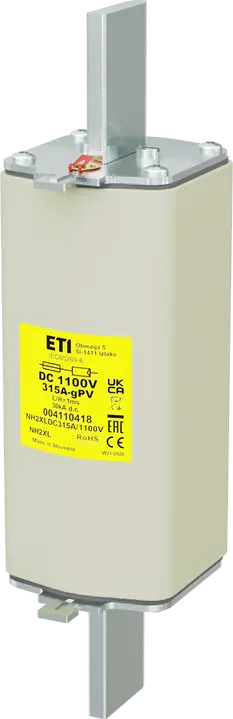 Slika NH2XL gPV 315A/1100V DC
