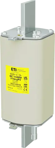 NH3L/K gPV 315A/1100V DC