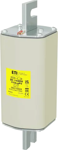 NHS3L gPV 315A/1100V DC