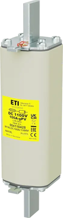 Slika NH1XL gPV 100A/1100V DC
