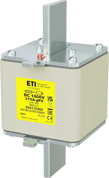 Slika NH3 gPV 315A/1000V DC