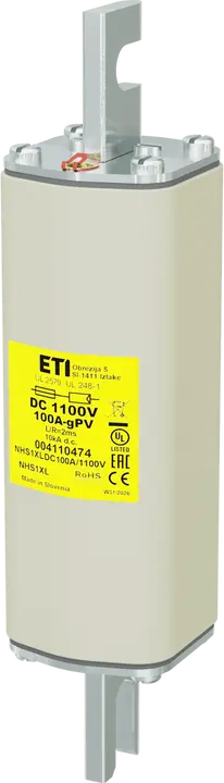 Slika NHS1XL gPV 100A/1100V DC UL