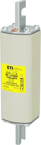 NHS1XL gPV 100A/1100V DC UL