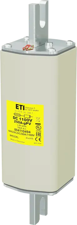 Slika NHU2XL gPV 250A/1100V DC UL